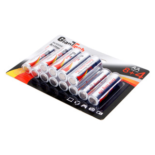 GIANTTECH ถ่านอัลคาไลน์ รุ่น LR6 AA (แพ็ค 8 แถม 4 ก้อน)