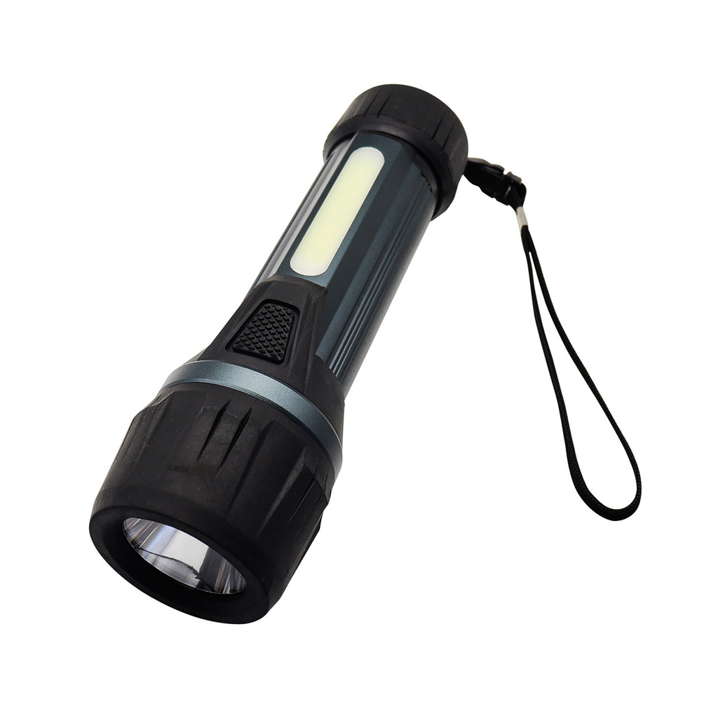 LUZINO ไฟฉาย LED รุ่น FL097 สีดำ - เทา