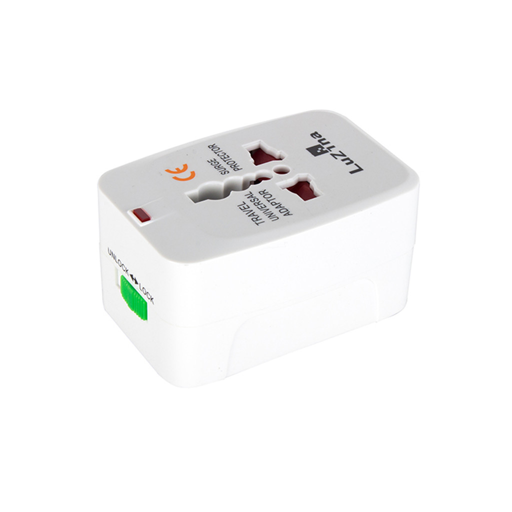 LUZINO ปลั๊กแปลง 10A 250V รุ่น UTA-931 สีขาว