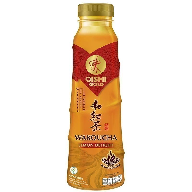 โออิชิโกลด์เครื่องดื่มชาเขียววาโคฉะสูตรดีไลท์กลิ่นเลม่อน 400มล. [8854698017992]