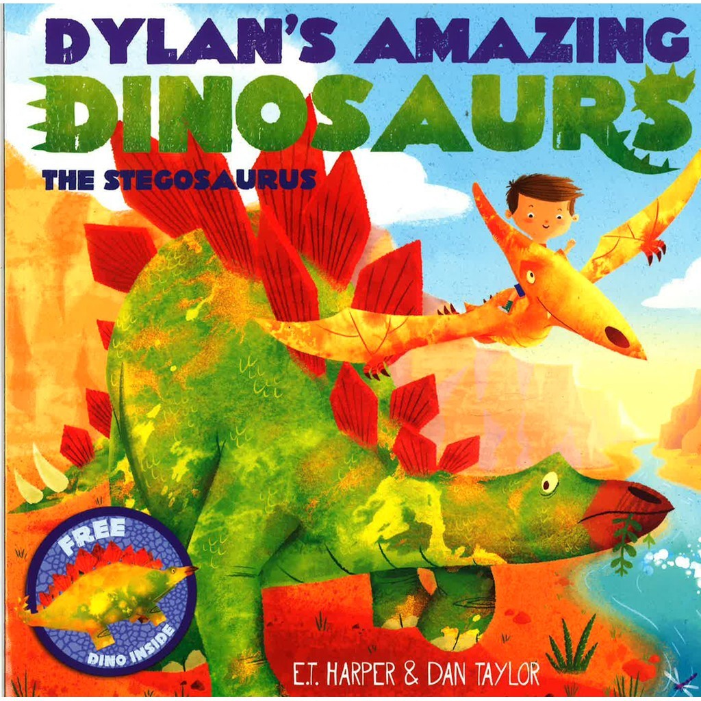 BBW หนังสือ Dylan'S Amazing Dinosaurs : The Stegosaurus By  E T Harper ISBN: 9781438006444