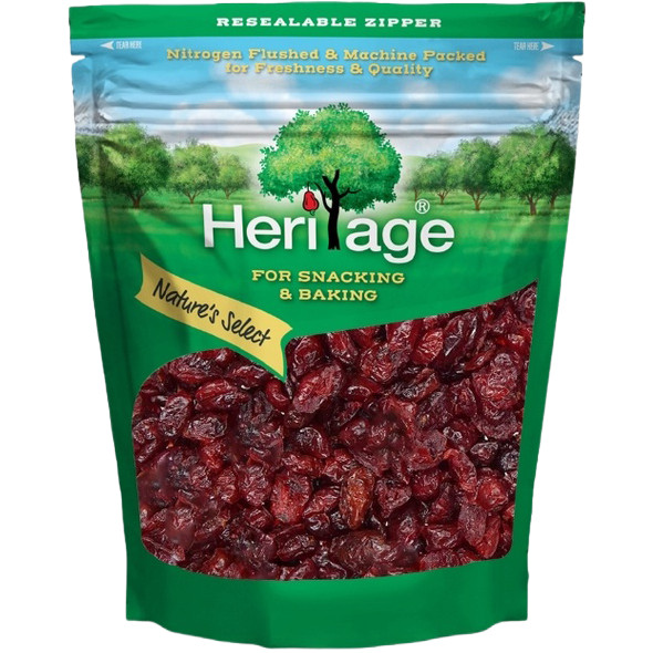 แครนเบอร์รีอบแห้งนี้มีรสชาติหวานอมเปรี้ยว Heritage Cranberry 500G
