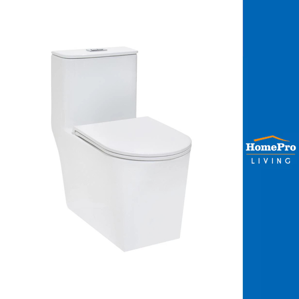 [สินค้าไม่รวมติดตั้ง] HomePro สุขภัณฑ์ 1 ชิ้น 301 3/6 ลิตร สีขาว แบรนด์ MOYA