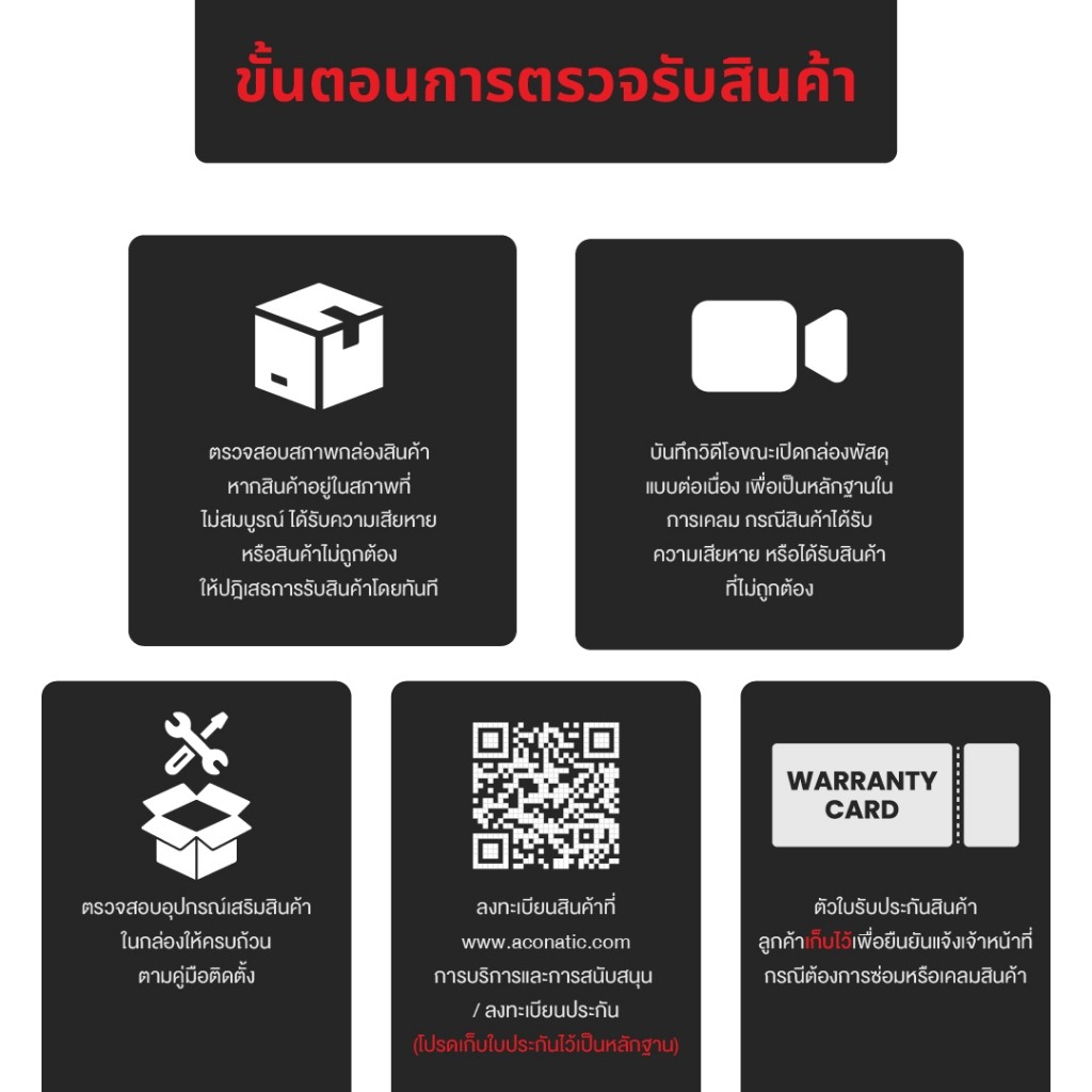 ACONATIC ลำโพงบลูทูธไร้สาย รุ่น AN-BT1500 พลังเสียง15W ดอกลำโพง 6.5"แถมไมโครโฟน พกพาสะดวก ประกัน1 ปี