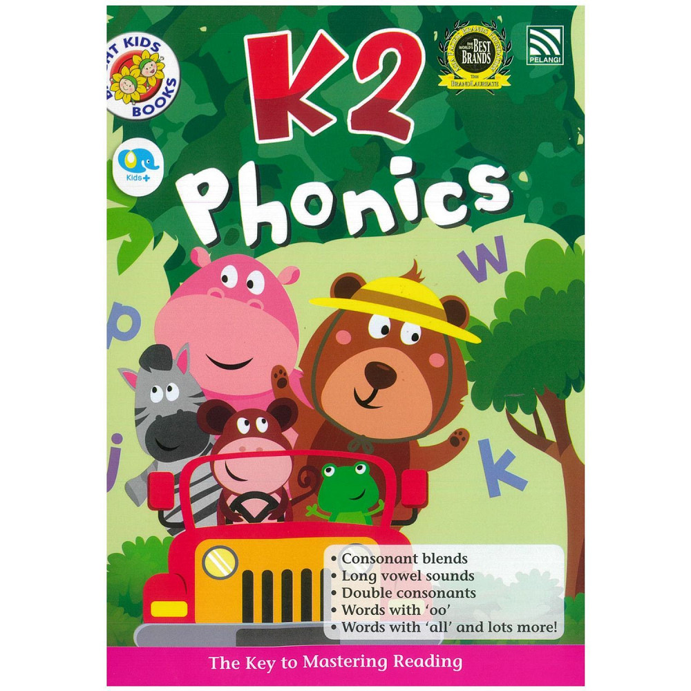 ^NANMEEBOOKS หนังสือ Bright Kids - K2 Phonics (2022) เพอลังอิ