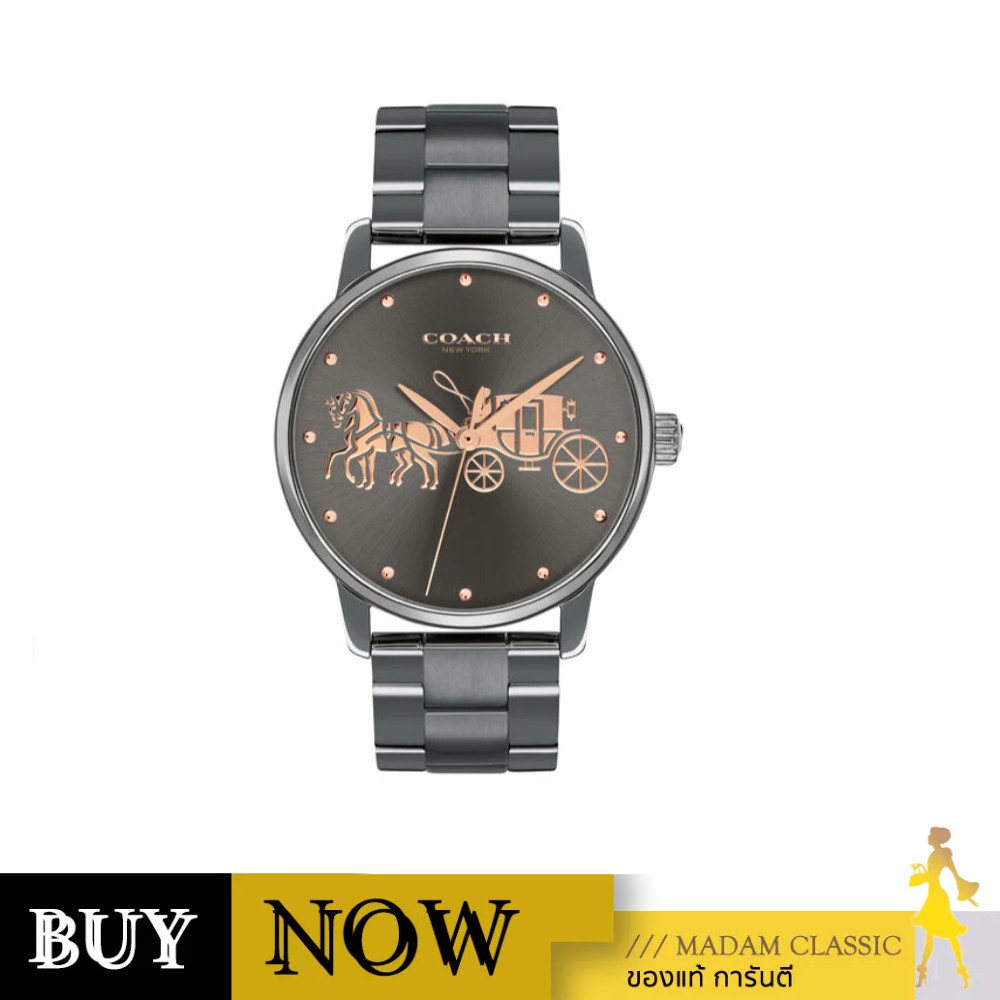 Coach นาฬิกาข้อมือ 14502924 GRAND WOMEN'S WATCH, 36MM BY:Madamclassic 1