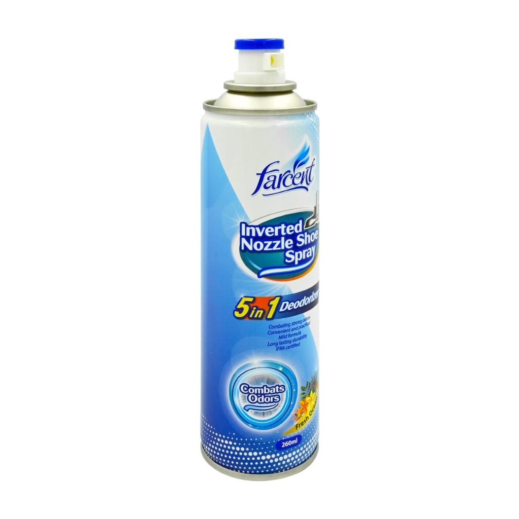 ฟาร์เซ็นท์ สเปรย์ขจัดกลิ่นรองเท้า FARCENT 260 มล.