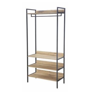 FURDINI ตู้เสื้อผ้าบานโล่ง PORTER 84 ซม. สี NATURAL จัดส่งโด…