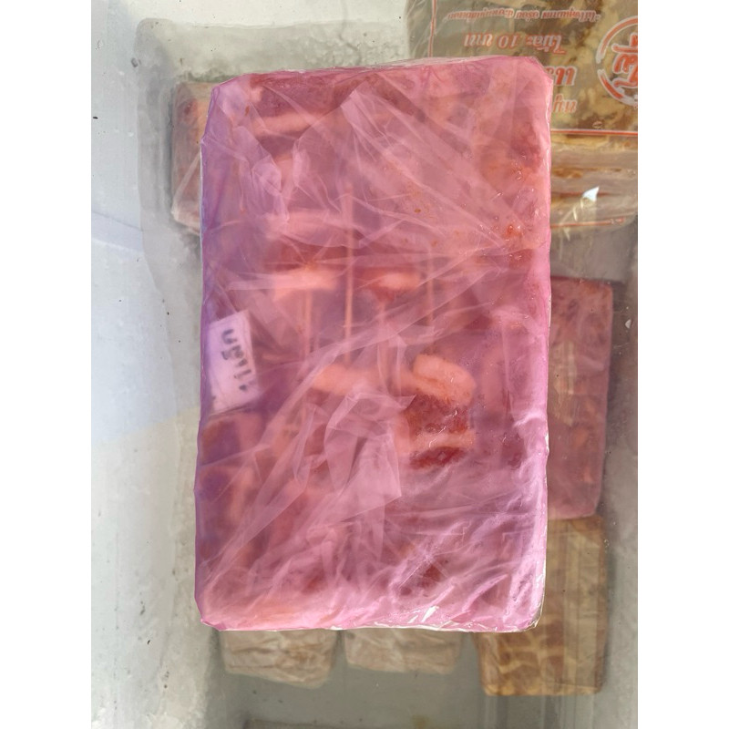 หมูปิ้งโบราณ 104 ไม้ น้ำหนัก 2.1 กิโลกรัม หมูชิ้น รูปที่ 3