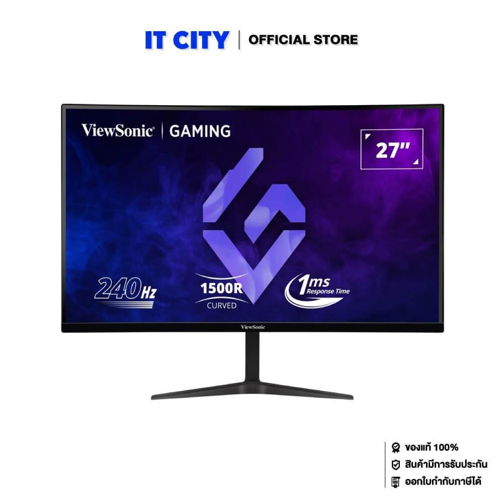 [By order]VIEWSONIC Curved Gaming Monitor VX2719-PC-MHD - 27” /VA/FHD/240Hz/1ms AMD FreeSync Premium