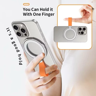CZ แหวนแม่เหล็กผู้ถือโทรศัพท์สําหรับ iPhone 13 14 15 16 MagSafe Ring Holder rแหวนแม่เหล็กสำหรับ ชุด 360 องศาหมุนผู้ถือ