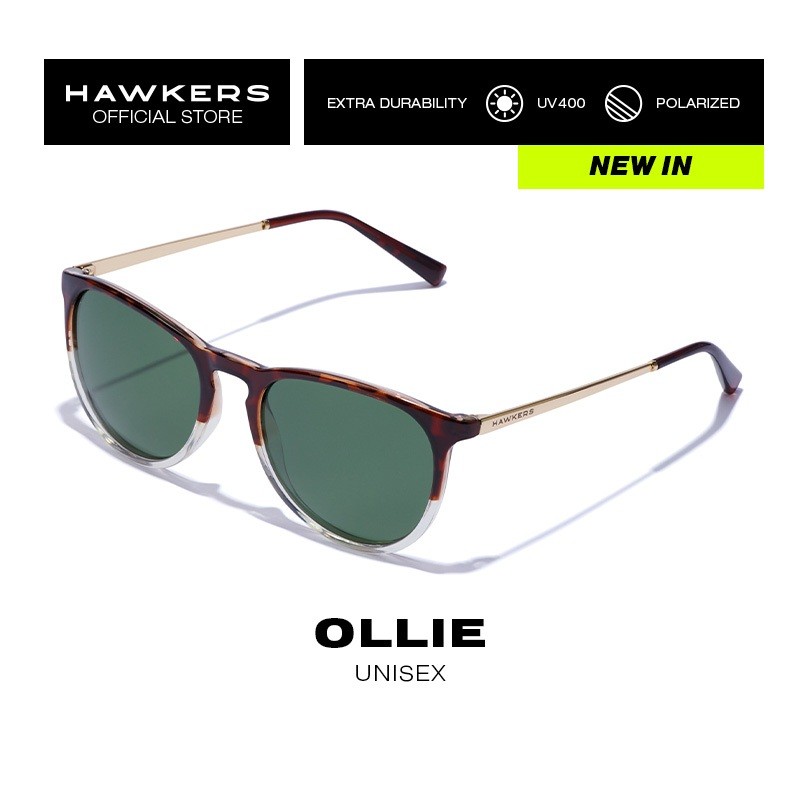HAWKERS OLLIE แว่นกันแดด ยอดฮิต Polarized UV400 Unisex [ของแท้]