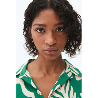 H&M(เอชแอนด์เอ็ม) เสื้อเชิ้ตทวิล ผู้หญิง 1273622_1