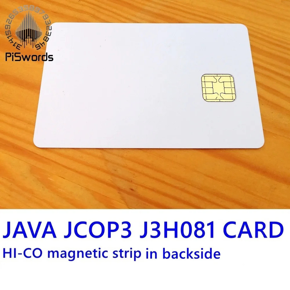 <0>JCOP3 J3 J3H081 JCOP3P60 80K พร้อมแถบแม่เหล็ก Hi-co Hico เชื่อมต่อ IC สมาร์ทการ์ด JAVA