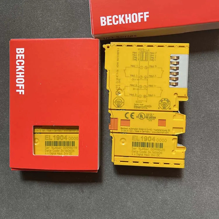 ❉Beckhoff EL2904 EL 2904 EL3202 EL9410 EL9011 EL6900อนาล็อกอินพุตขั้วโมดูลใหม่จัดส่งฟรี