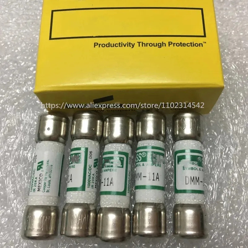 ฟิวส์ทดแทนมัลติมิเตอร์ดิจิตอล <0>5-10 ชิ้น DMM 11 DMM-11A DMM11 11A 1000V ฟิวส์มัลติมิเตอร์ DMM-11AR