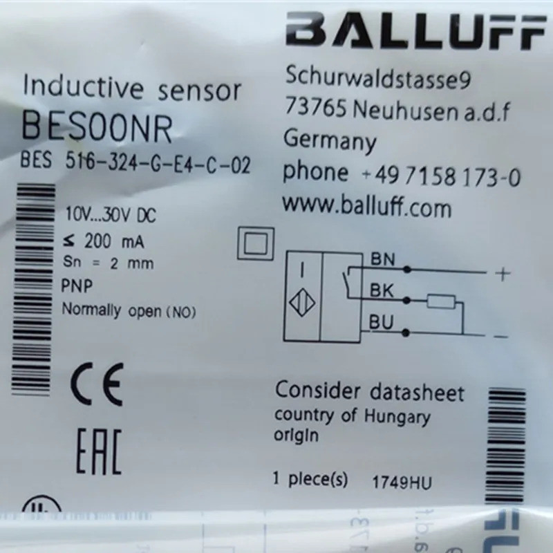❆BES 516-324-S4-C BES 516-324-E4-C-02 BES 516-324-G-E4-C-02 Balluff ใหม่คุณภาพสูง Proximity Switch S