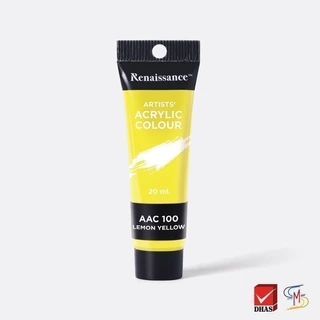 Renaissance สีอะคริลิค 20 มล. 19 เฉดสี (1 หลอด)