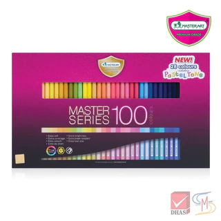 Master Art มาสเตอร์อาร์ต สีไม้ ดินสอสี แท่งยาว 100 สี รุ่นใหม่