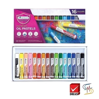 Master Art มาสเตอร์อาร์ต สีชอล์ก สีชอล์กน้ำมัน 16 สี ( สีชอล์ค )