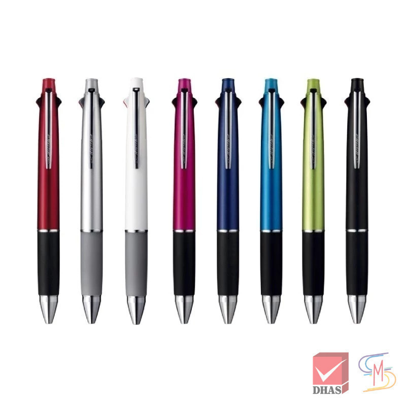 Uni ยูนิ ปากกา ปากกาลูกลื่น เจ็ทสตรีม 5 หัว MSXE5-1000-07 จำนวน 1 ด้าม