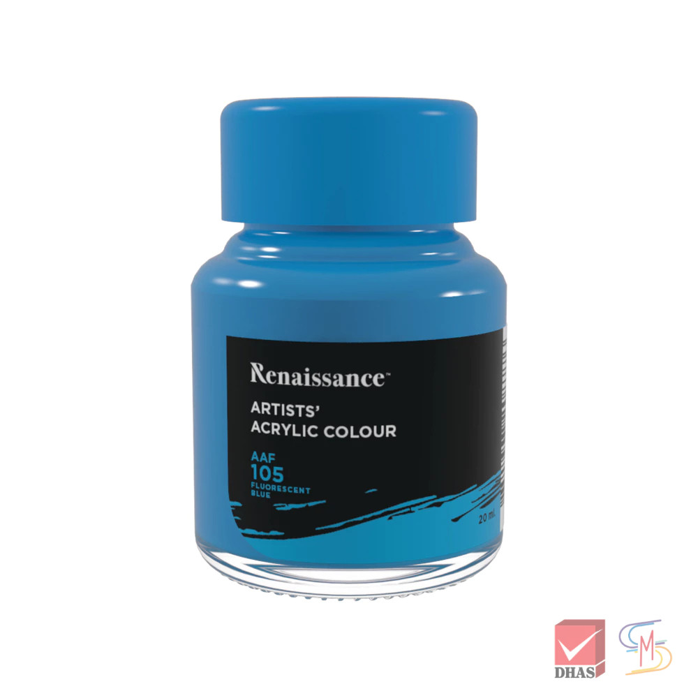 Renaissance สีอะคริลิค สีสะท้อนแสง 20 มล. จำนวน 1 ขวด - รูปที่ 4