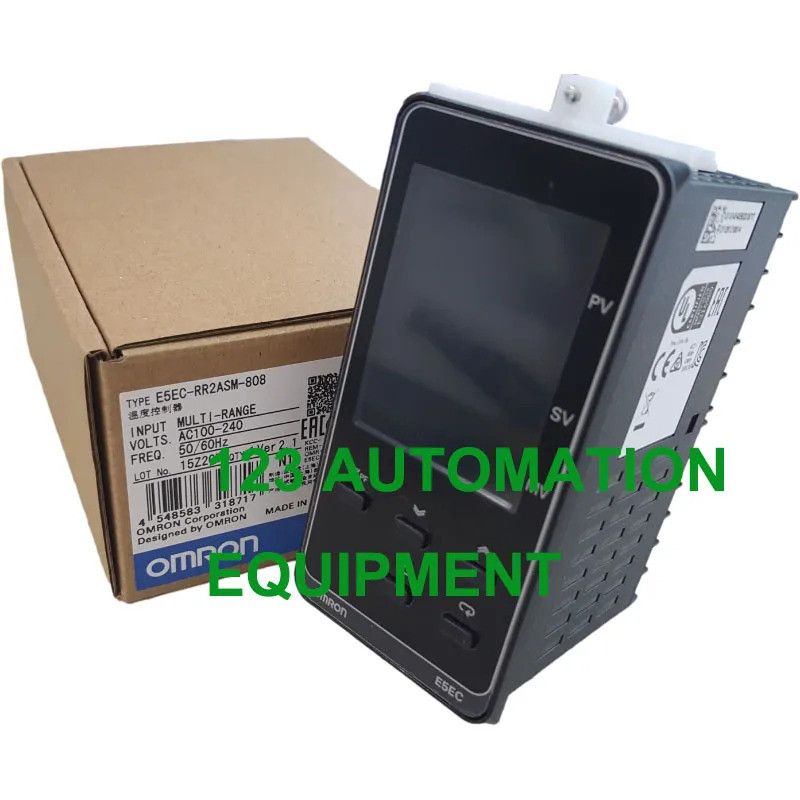 ของแท้ใหม่ OMRON E5EC-RR2ASM QR2ASM-808 ​​ สวิตช์อุณหภูมิ