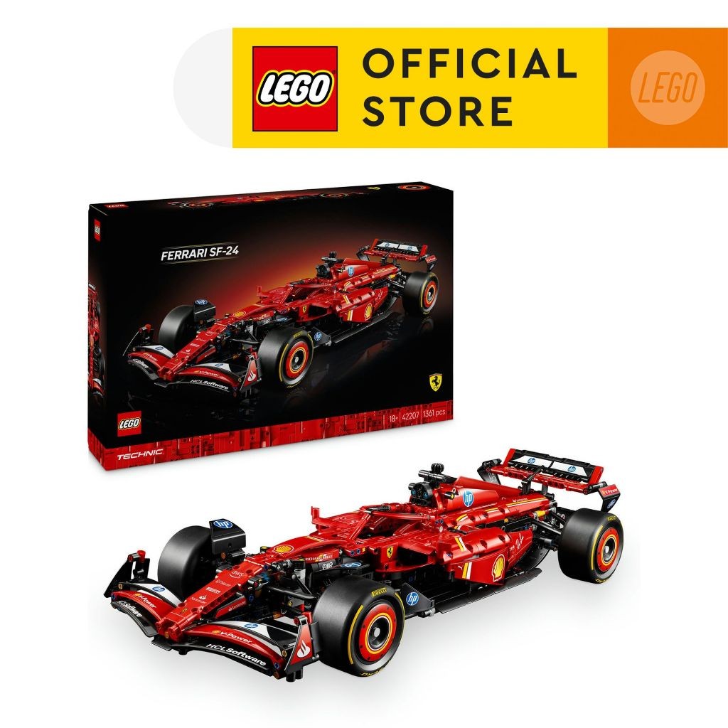 LEGO Technic 42207 Ferrari SF-24 F1 Car (1361 Pieces)