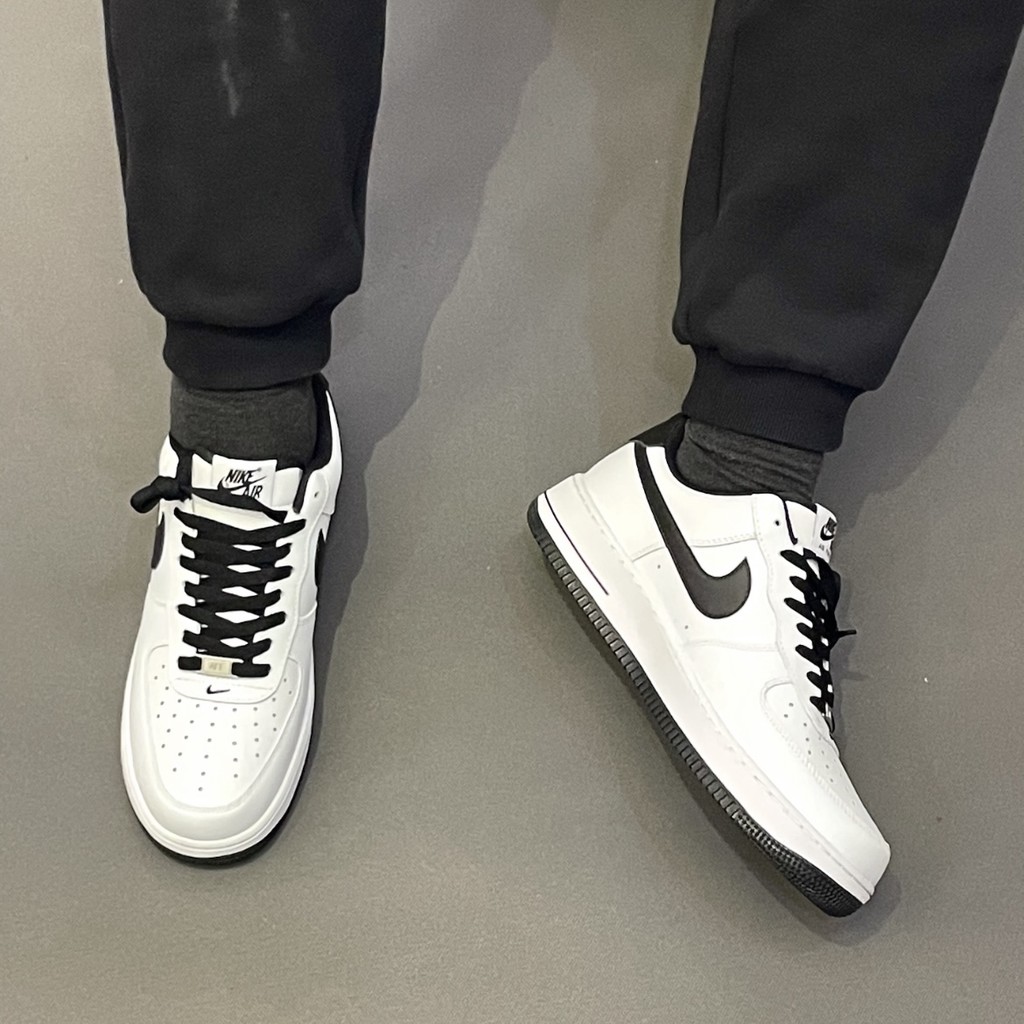 🥇ของแท้ 100%🌠Air Force 1 white blackรองเท้ากีฬา รองเท้าลำลอง ส่วนลดสำหรับผลิตภัณฑ์ใหม่ 🚚 ส่งไวจากไทย