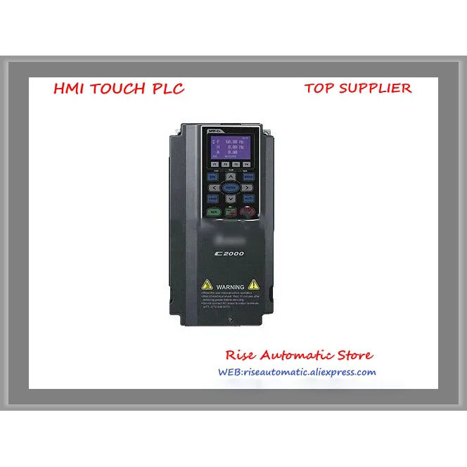 VFD-C2000 อินเวอร์เตอร์ขับเคลื่อนมอเตอร์ AC 3เฟส 380V 1.5KW 2HP 4A 600HZ ใหม่ VFD015C43A-21