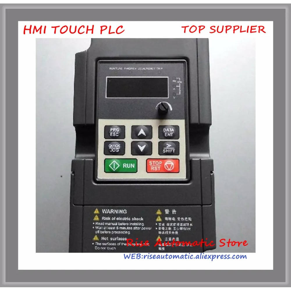 ตัวแปลงความถี่ VFD GD10-0R4G-S2-B ใหม่ 1 เฟส 230V 0.4KW 6.5A อินพุต