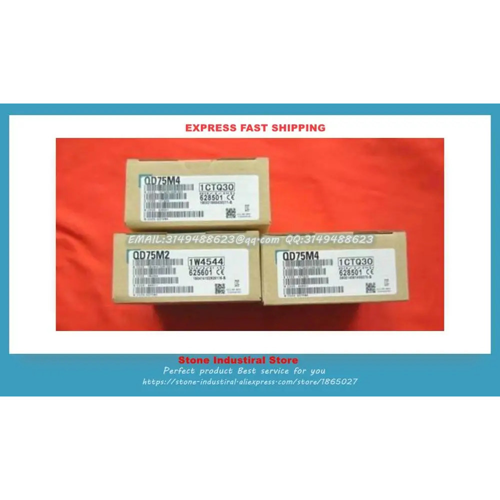 โมดูล PLC ซีรีส์ Q QD75D1 QD75D2 QD75D4 QJ71E71-100 QD60P8-G QD75P4 ใหม่ในกล่อง