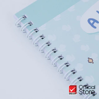 Elephant สมุด สมุดโน๊ต สมุดริมลวด A5 70G 50S WT005 ซิบบิล (คละสี) จำนวน 1 เล่ม