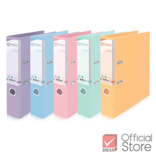 Elephant แฟ้ม แฟ้มใส่เอกสาร แฟ้มสันแคบ No.2101 A4 สีพาสเทล จ…