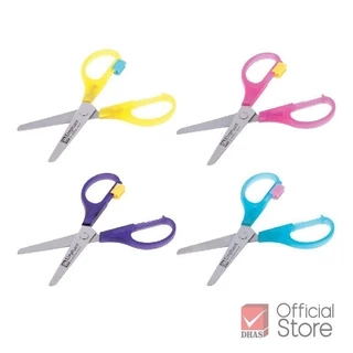 Elephant กรรไกร กรรไกรตัดกระดาษ 4 1/2 นิ้ว รุ่น SCB0345 คละสี จำนวน 24 เล่ม/กระบอก