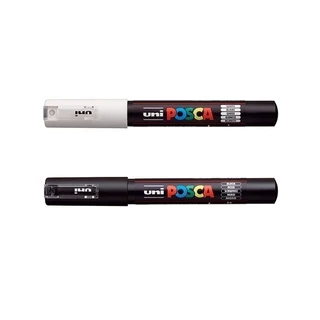 Uni ปากกา ปากกามาร์คเกอร์ Posca PC-1M จำนวน 1 ด้าม