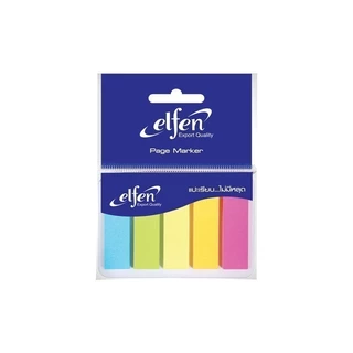 Elfen กระดาษโน๊ต กระดาษโน๊ตอินเด็กซ์ 5 สี 25 แผ่น/สี จำนวน 1 ชุด