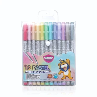 Master Art สีเมจิก ปากกาเมจิก สีพาสเทล 12 สี