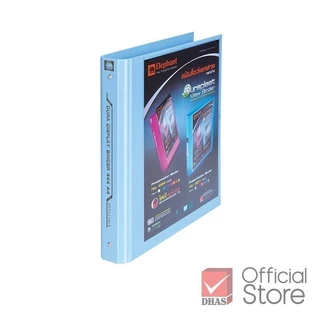 Elephant แฟ้มห่วง 3 ห่วง แฟ้มโชว์เอกสาร A4 รุ่น 444 สีพาสเทล – จำนวน 1 เล่ม