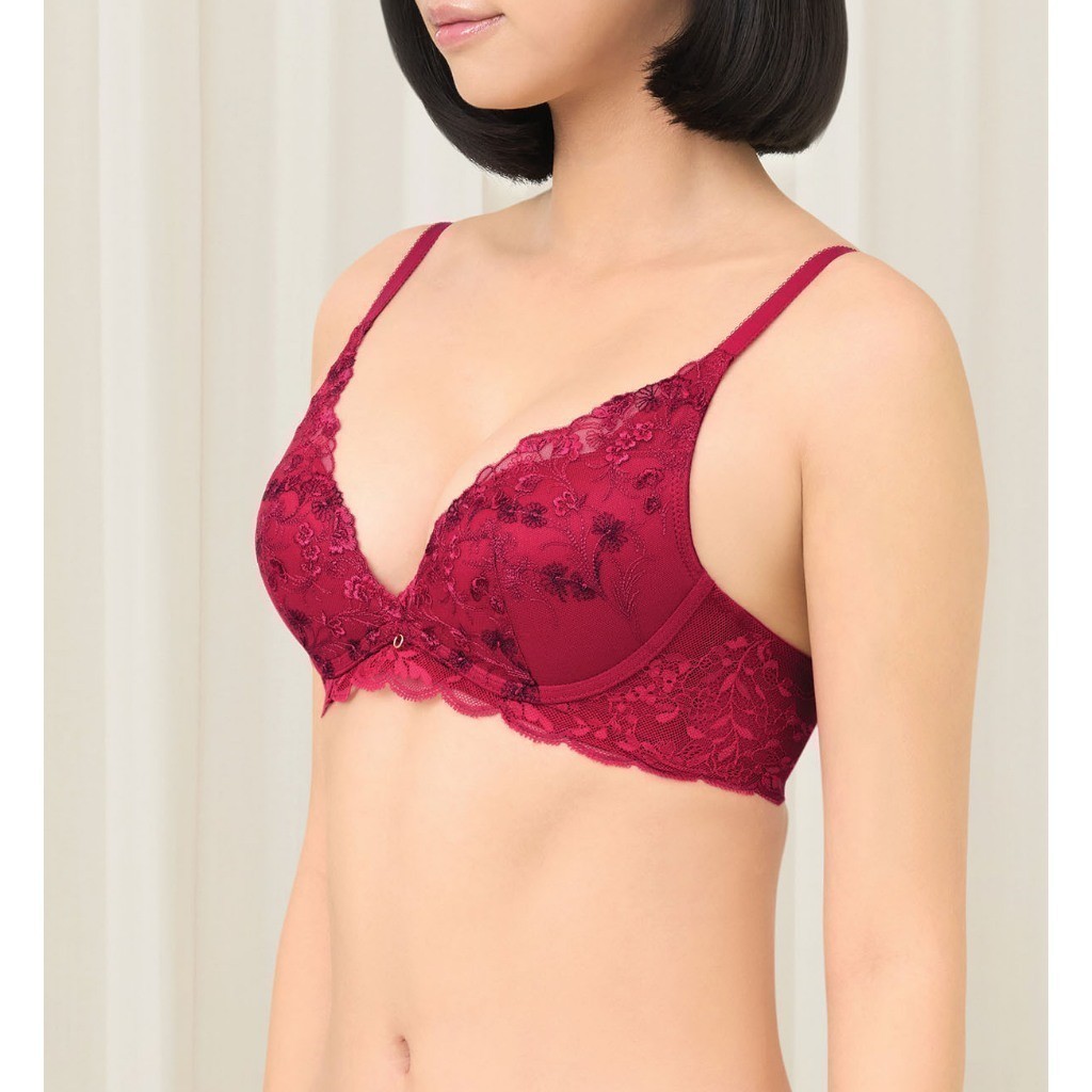 Triumph เสื้อชั้นในรูปแบบไม่มีโครง รุ่น Sensual Spotlight HU DV-R รหัส 10221710 สีแดง 2370 — صورة 4