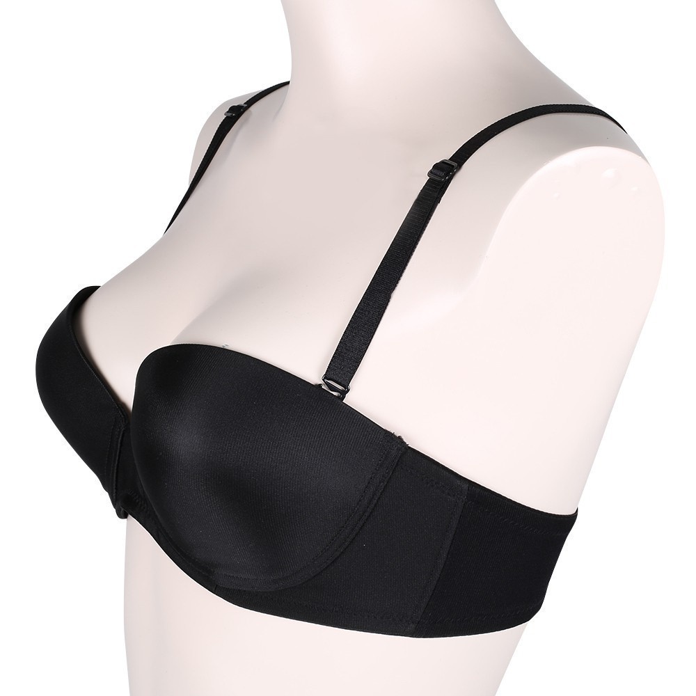 Triumph เสื้อชั้นในมีโครง คัพทรงครึ่งทรง แผ่นดันทรงถอดได้ สายบ่าถอดได้ รุ่น Maximizer 025 MDS รหัส 10001466 สีดำ 0004 ราคา ถูกที่สุด ดีลบีเคเค แกลเลอรีภาพที่ 4