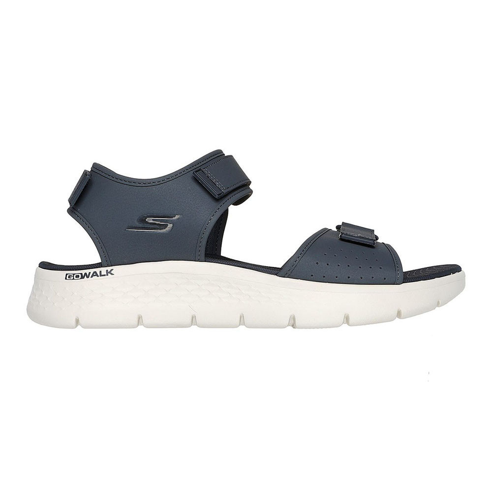 Skechers สเก็ตเชอร์ส รองเท้าแตะผู้ชาย Men GOwalk Flex Antigua Beach Walking Sandals - 229205-GRY