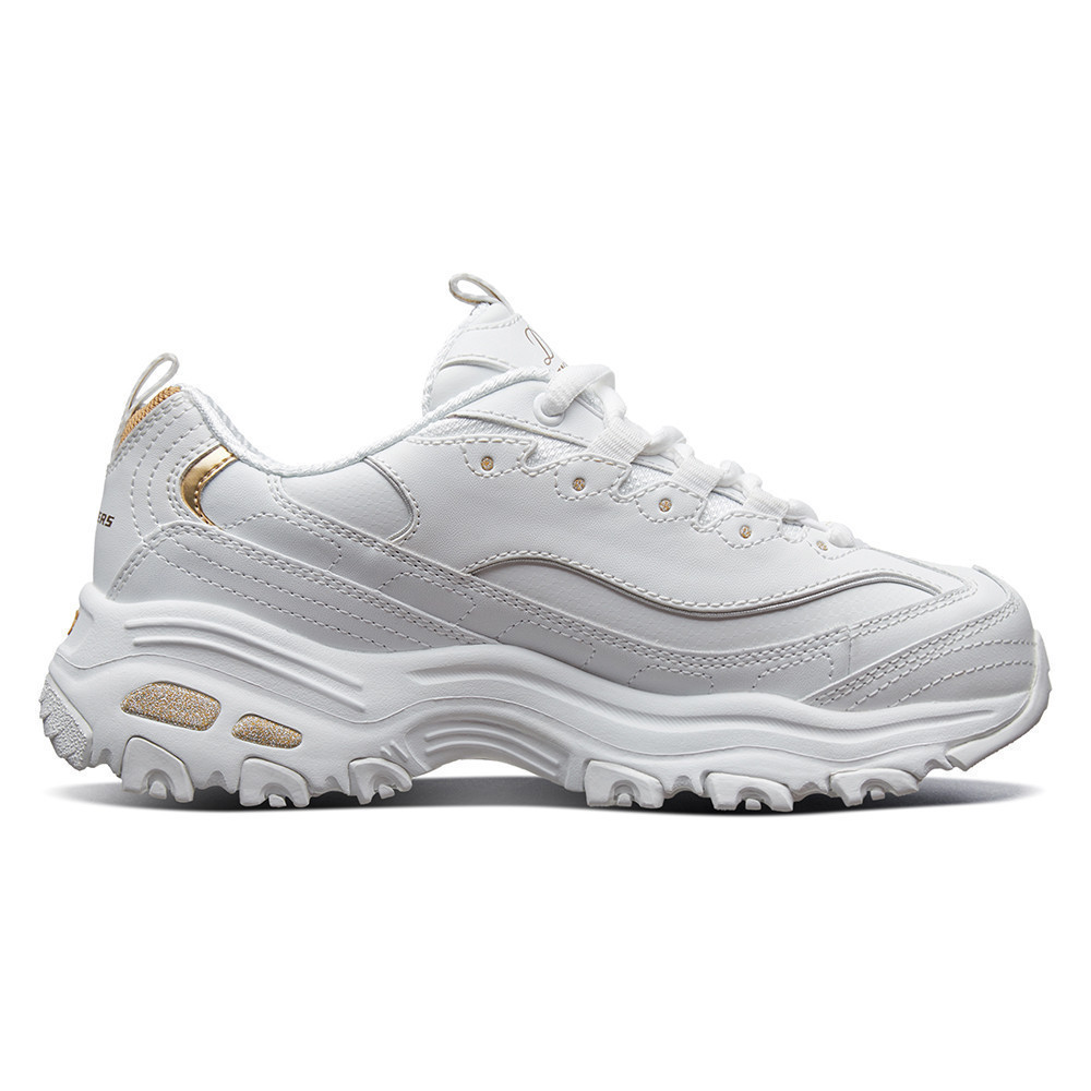 Skechers สเก็ตเชอร์ส รองเท้าลำลองผู้หญิง Women Sport D'Lites Shoes - 11931-WGD Air-Cooled Memory Foam