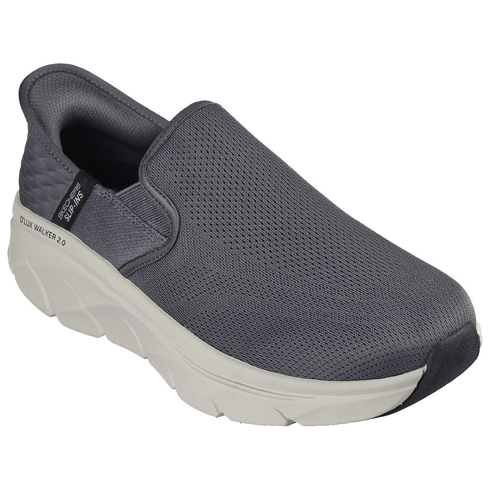 Skechers สเก็ตเชอร์ส รองเท้าผู้ชาย Men D'Lux Walker 2.0 Sport Shoes - 232463-CHAR - Air-Cooled Memory Foam