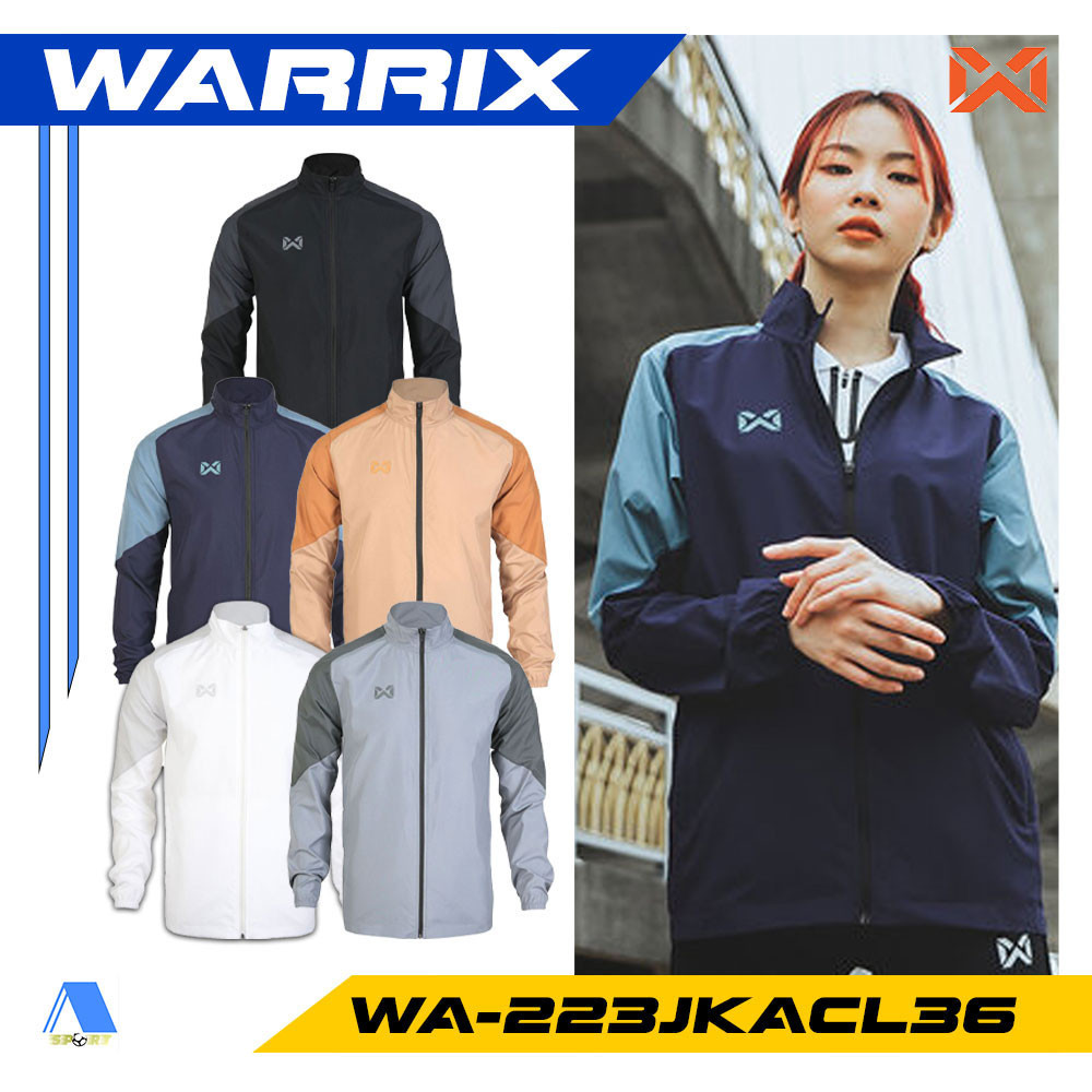 [[ส่งฟรี!! มีเงินคืน]] WARRIX เสื้อแขนยาว รุ่น WOVEN รหัส WA-223JKACL36 แท้100%