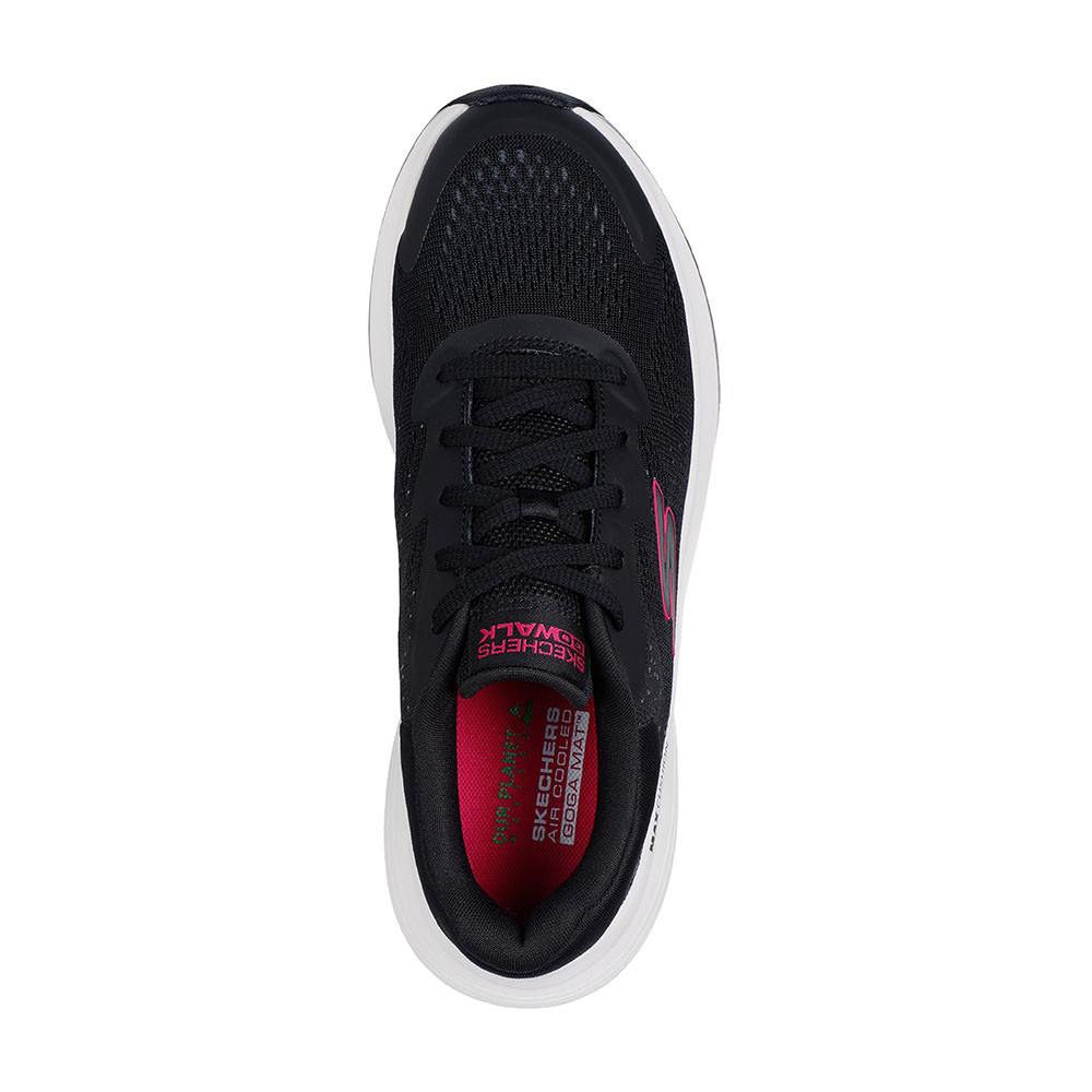 Skechers สเก็ตเชอร์ส รองเท้าผู้หญิง Women GOwalk Max Walker GOwalk Shoes - 125053-BKW - Air-Cooled Goga Mat