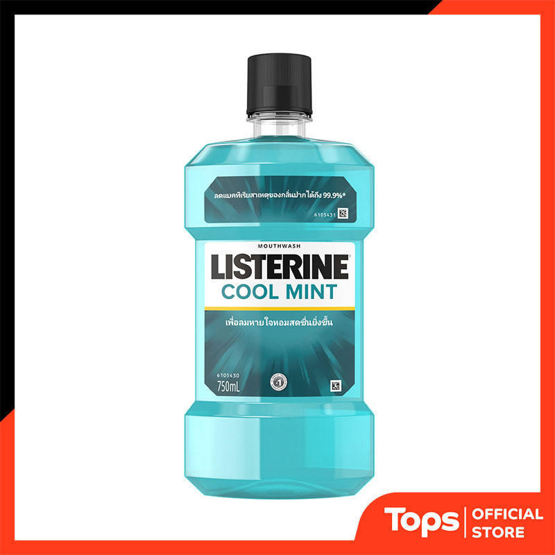 LISTERINE ลิสเตอรีนน้ำยาบ้วนปากคูลมินต์ 750มล. [8850007811251]