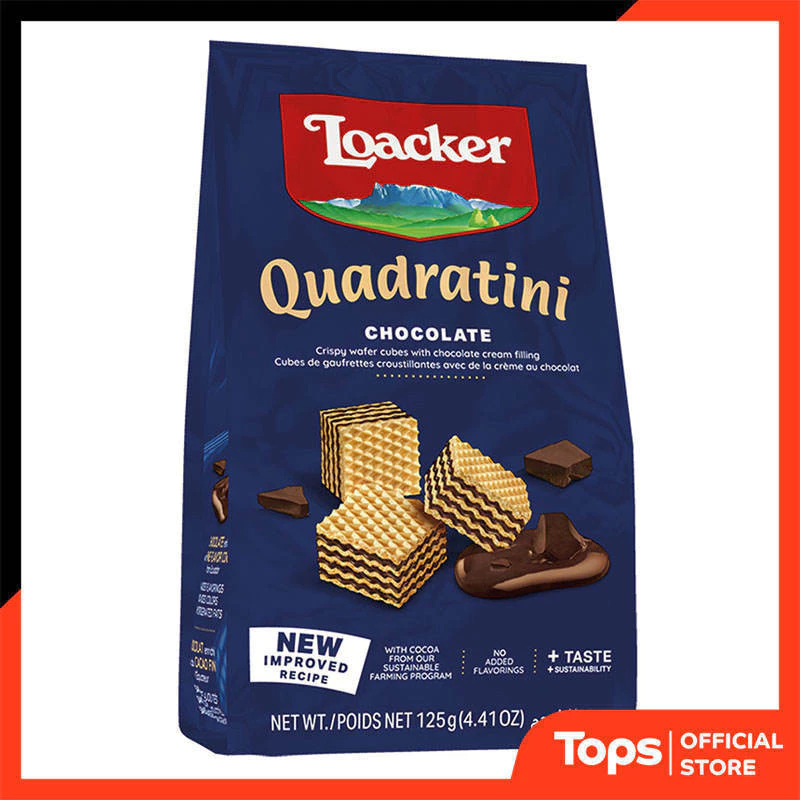 LOACKER ล็อคเกอร์เวเฟอร์โกโก้ 125กรัม [8000380005963]