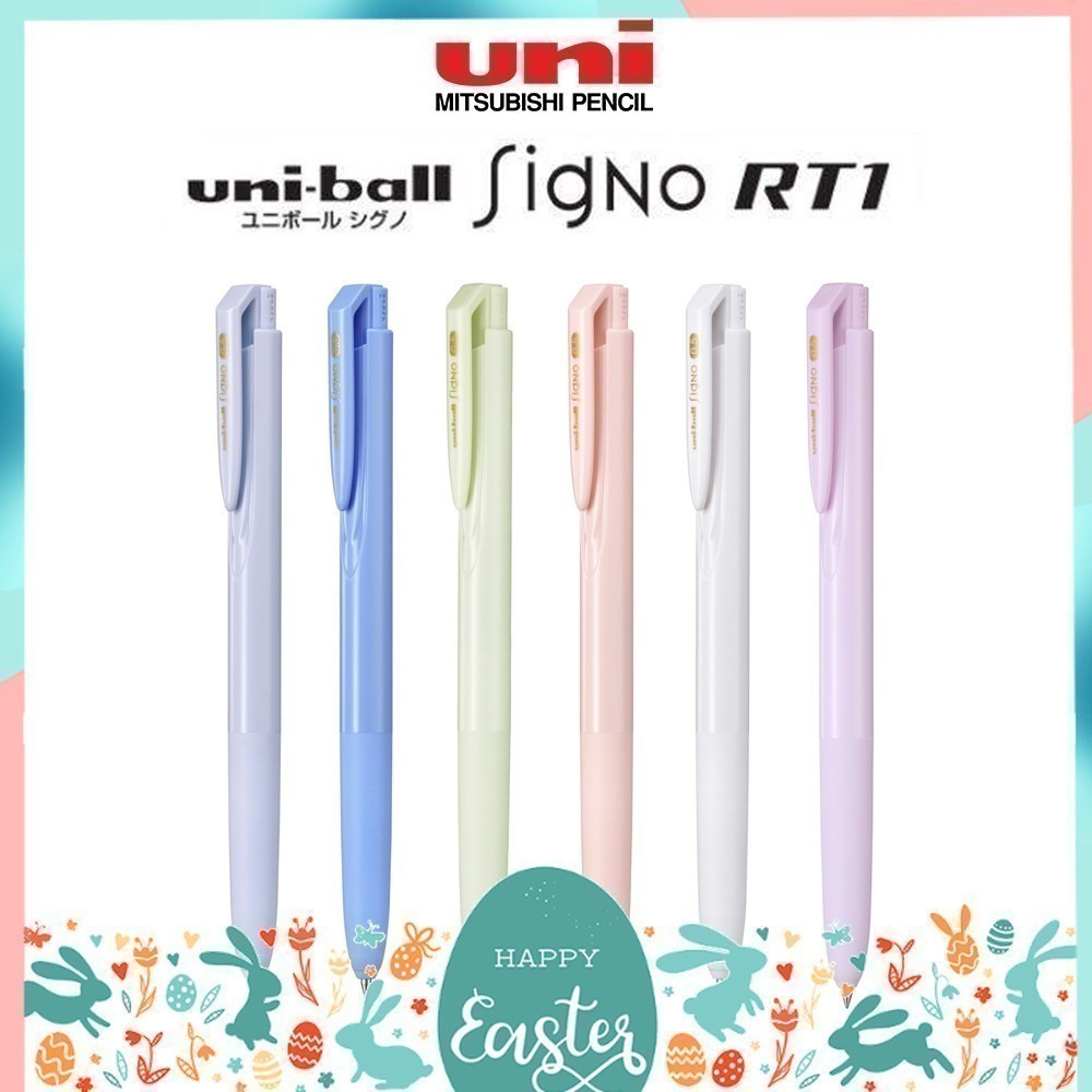 ปากกาเจล UNI Ball SIGNO RT1 Limited รุ่น UMN-155NC และ ไส้ปากกา ขนาดหัว 0.5 MM