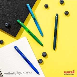 ปากกาเจล UNI Ball SIGNO RT1 รุ่น UMN-155N และ ไส้ปากกา ขนาดหัว 0.38 และ 0.5 MM